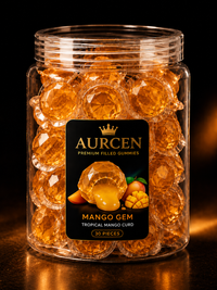 Aurcen Mango Gem – Tropical Mango Crystal Candy 🥭