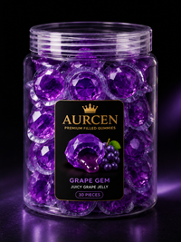 Aurcen Grape Gem – Juicy Grape Crystal Candy 🍇