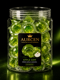 Aurcen Apple Gem – Green Apple Crystal Candy 🍏